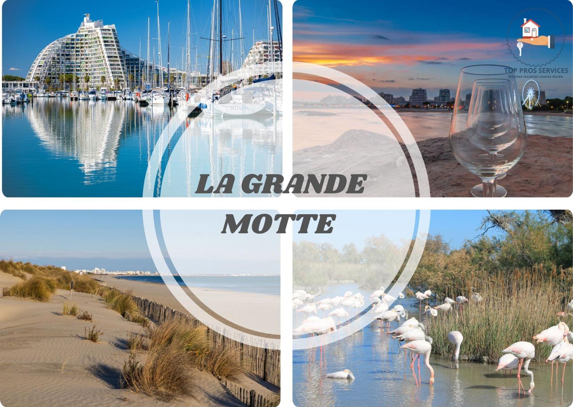 Les Marines Port 2 Min Plage Camargue- Top Pros Services Conciergerie La Grande Motte Mauguio Εξωτερικό φωτογραφία